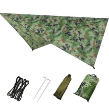 Load image into Gallery viewer, Camping Sun Shelter Ultralight Outdoor Waterproof Tarp Rain Awning Shade Garden Sunshade Canopy Shelter Mat Beach Tent O2P6
