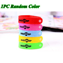 Load image into Gallery viewer, 1PC Anti Mosquito Bracelet Repellent Wrist Band Bracelet Insect Nets Bug Lock Camping Anti Mosquito Bracelet Outdoor Tools
