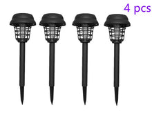 Load image into Gallery viewer, 4 Pack Solar Light With Mosquito Killer Lamp Garden Lawn Light Solar Powered LED Light Garden Pest Bug Insect Repellents
