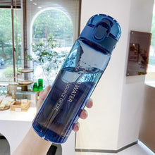 Load image into Gallery viewer, 780ml Sports Water Bottle Outdoor Water Bottle with Straw Plastic Portable Water Cup Dinkware Camping Bike Bottle Kitchen Tools
