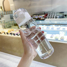 Load image into Gallery viewer, 780ml Sports Water Bottle Outdoor Water Bottle with Straw Plastic Portable Water Cup Dinkware Camping Bike Bottle Kitchen Tools
