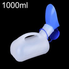 Load image into Gallery viewer, 1000ml Plastic Unisex Portable Mobile Urinal Toilet Aid Bottle Urinal Pee Bottle Journey Travel Kits Camping Travel Outdoor Tool
