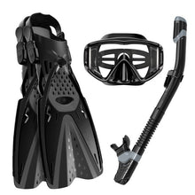 Load image into Gallery viewer, Diving Flippers Equipment Set Swimming Flippers Suit Long Underwater Snorkeling Fishing Adult Diving Mask Snorkeling Shoes -40
