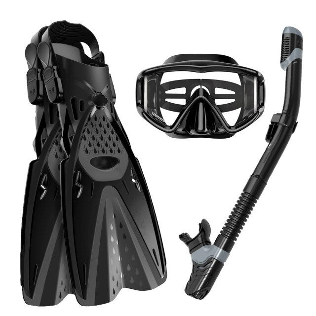 Diving Flippers Equipment Set Swimming Flippers Suit Long Underwater Snorkeling Fishing Adult Diving Mask Snorkeling Shoes -40