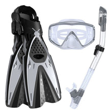 Load image into Gallery viewer, Diving Flippers Equipment Set Swimming Flippers Suit Long Underwater Snorkeling Fishing Adult Diving Mask Snorkeling Shoes -40

