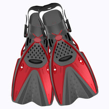 Load image into Gallery viewer, Diving Flippers Equipment Set Swimming Flippers Suit Long Underwater Snorkeling Fishing Adult Diving Mask Snorkeling Shoes -40
