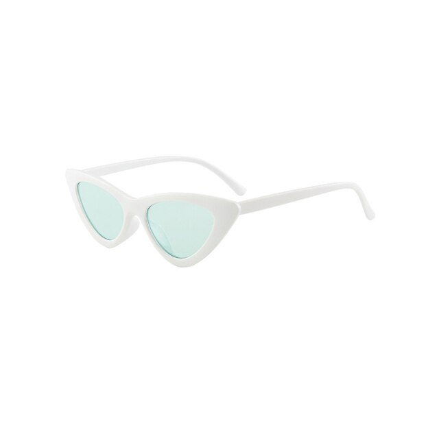Fashion Triangle Cat Eye Sunglasses for Women Polarized Sun Glasses Vintage Designer Colorful Eyewear Retro Women Men Eyeglasses