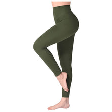 Load image into Gallery viewer, 2021 Womens Stretch Yoga Leggings Fitness Running Gym Full Length Active Ycling Pants High Waist Solid Work Out Trousers Sports
