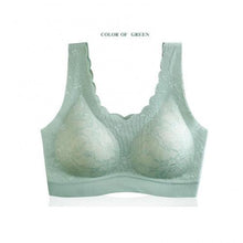 Load image into Gallery viewer, Women Padded Wireless Lace Bra Seamless Breathable Soft Brassiere Underwear
