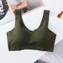 Load image into Gallery viewer, High Quality Breathable Fitness Sexy Thin Wireless Push Up Bra For Women Underwear Comfortable Seamless Japan Ice silk Lingerie
