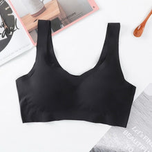 Load image into Gallery viewer, High Quality Breathable Fitness Sexy Thin Wireless Push Up Bra For Women Underwear Comfortable Seamless Japan Ice silk Lingerie
