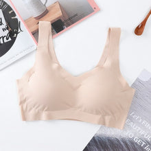 Load image into Gallery viewer, High Quality Breathable Fitness Sexy Thin Wireless Push Up Bra For Women Underwear Comfortable Seamless Japan Ice silk Lingerie
