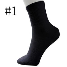 Load image into Gallery viewer, 1 Pair Fashion Autumn Winter Socks High Quality Casual Sock Fashion Breathable Mesh Long Simple Socks Business N5D1
