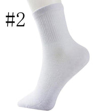 Load image into Gallery viewer, 1 Pair Fashion Autumn Winter Socks High Quality Casual Sock Fashion Breathable Mesh Long Simple Socks Business N5D1
