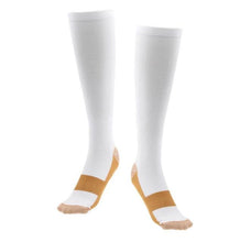 Load image into Gallery viewer, Copper Infused Compression Socks 20-30mmHg Graduated Men&#39;s Women&#39;s S-XXL Unisex Socks

