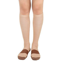 Load image into Gallery viewer, Copper Infused Compression Socks 20-30mmHg Graduated Men&#39;s Women&#39;s S-XXL Unisex Socks
