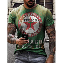 Load image into Gallery viewer, Mens T-shirt Oversized Vintage Short Sleeve Summer New Tshirts Fashion Harajuku Ethnic Letters Print T Shirts Men Camiseta Mujer
