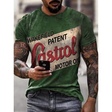 Load image into Gallery viewer, Mens T-shirt Oversized Vintage Short Sleeve Summer New Tshirts Fashion Harajuku Ethnic Letters Print T Shirts Men Camiseta Mujer
