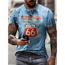Load image into Gallery viewer, Summer Letters Print Men Oversized T-Shirt O-Neck Streetwear  Loose Clothes For Teens Vintage Pattern Male Short Sleeve Tees

