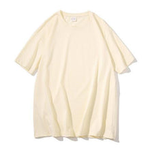 Load image into Gallery viewer, Summer Unisex Cotton Casual Loose Solid Color T-shirt O Neck Short Sleeve Top soft and comfortable for to wear suitable for Dail
