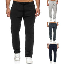 Load image into Gallery viewer, Hot sale solid casual Mens Casual Slim-Fit Tracksuit Sports Solid Male Gym Cotton Skinny Joggers Sweat Casual Pants Trousers

