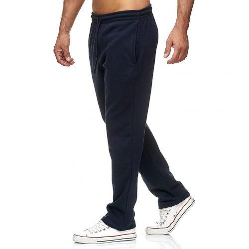 Hot sale solid casual Mens Casual Slim-Fit Tracksuit Sports Solid Male Gym Cotton Skinny Joggers Sweat Casual Pants Trousers