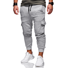 Load image into Gallery viewer, Men Casual Tracksuit Loose Sport Fit Jogging Joggers Sweat Cargo Pants Trousers plus size M-3XL
